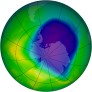 Antarctic Ozone 2007-10-12